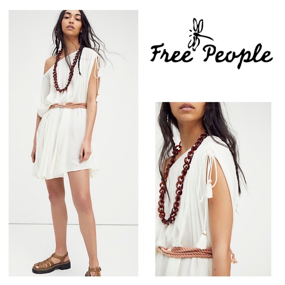 FREE PEOPLE Celeste Convertible Tunic/Mini Dress Festival Vacation L Boho Chic